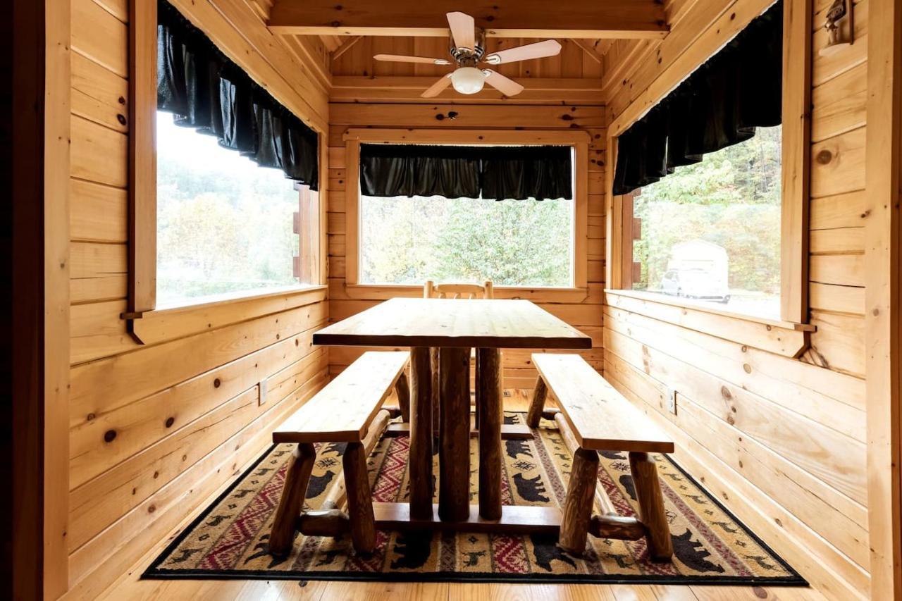 塞维尔维尔Smoky Mtn Hideaway - Cabin W/ Hot Tub & Pool Table别墅 外观 照片